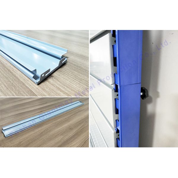 Portable Metal Slatwall Stand Cellphone Accessory Display Rack Slat Wall Accessories