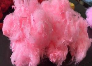 China Solid Bright Polyester Staple Fiber For Non Woven Fabrics Good Color Fastness factory