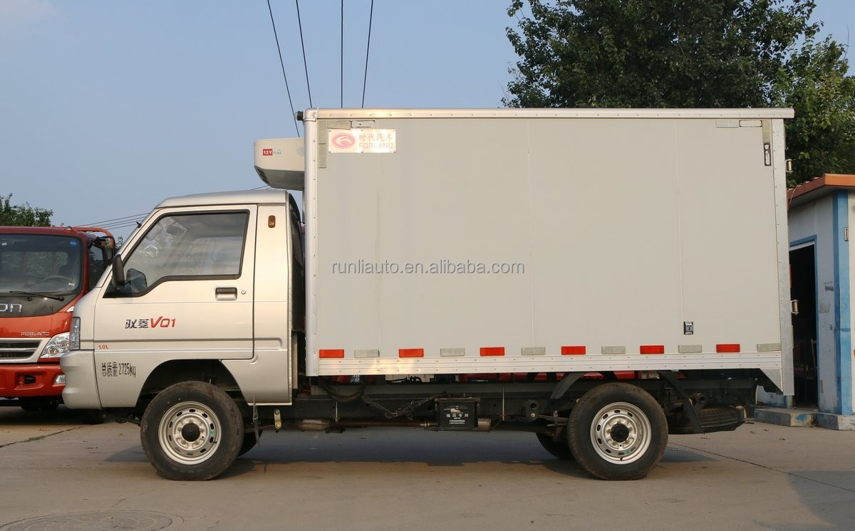 Factory Promotion Refrigerator Truck Customized Cold Special Freezer Foton ShiDai YuLing VQ1 4X2 Box Refrigerated Truck