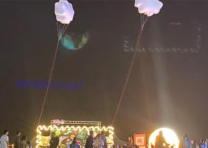 China Vinyl Inflatable Lighting Decoration Remote Control 3000W 10m factory