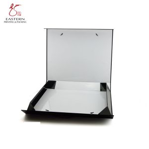 Custom Pantone Printing Hard Cardboard Gift Boxes With Handles