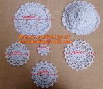 Multi Round Hand Made Crochet doily/placemat coasters/placemat set/shabby chic