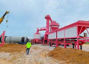 China ZAP-M120 Mobile Batch Asphalt Mixing Plant factory
