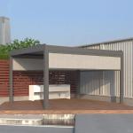 Customised Outdoor Garden Patio Motorised Retractable Roof Bioclimatic Pergola