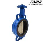 DN125 Carbon Steel Butterfly Valve With EPDM Seal And Stainless Steel Plate For