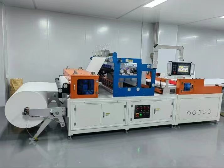 1KW HEPA Filter Pleating Machine 220V / 380V Air Filter Pleating Machine