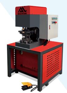 China Semi Automatic Corner Punching Machine For Guardrail factory