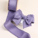 Wrinkle Edge Polyester Satin Ribbon 25mm-38mm Double Faced Satin Ribbon