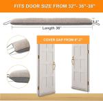 Polyester Gravel Under Door Sound Draft Stopper Soundproof 100cm