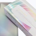Paper Medicine Packaging Box With Holographic Effect Embossing Wet Pulp Tray