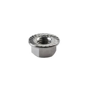 China DIN6923 M3-M16 Anti Theft Nut Stainless Steel 316 Anti-Slip Tooth Strap Hexagonal Flange Face Lock Nut Hexagon Nuts factory
