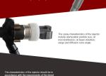 Dongfeng Truck Diesel Engine injector DCEC Denso Common Rail Parts 5365904