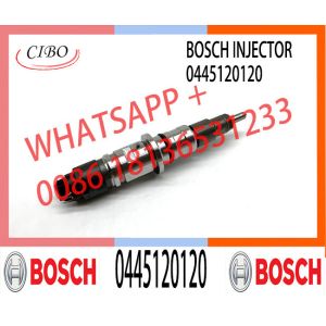 China Diesel Engine Parts Common Rail Fuel Injector 0445120120 Replace VW 2T2130201D Injector Diesel on sale