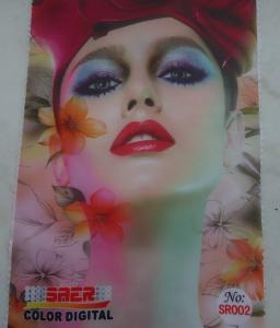 China Waterproof Satin sublimation digital printing fabric UV resistent factory