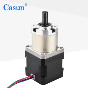 China NEMA 17 Stepper Motor with Gearbox 100/1 40mm body with CE factory