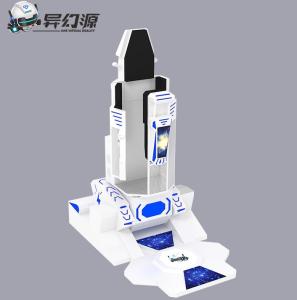 China Standing One Player VR Theme Parks 2.5KW 360 Degree VR Simulator Machine factory
