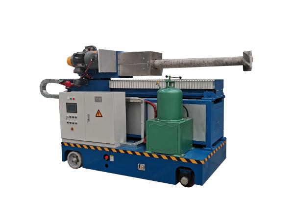 China Adjustable Degassing Speed and ≤5 Mm Fluxing Granularity Rotary Flux Injector for Graphite Raw Material factory