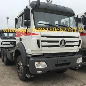 China off road truck head Beiben 380hp 10 tire camion tracteur 2642 on sale factory