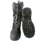 Durable Firefighter Safety Boots Black Firefighter Steel Toe Boots For Fire