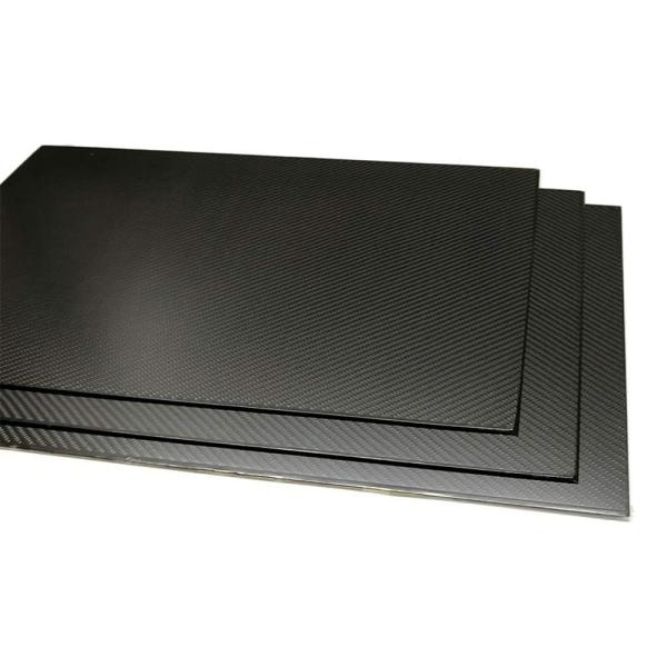 200 X 300 X 1 MM Carbon Fiber Sheets 100% 3K Twill Matte Carbon Fiber Plate