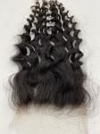 Italy Curly 5x5 HD Lace Frontal 10A Brazilian Frontal Closure Human Hair 100%