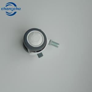 China 3 Inch Silent Soft TPR Nylon Caster 100mm Castors With Brakes factory