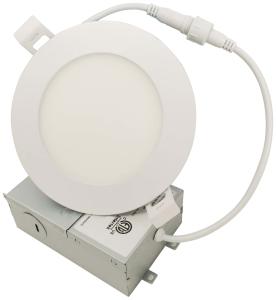 China 4 Inch 5 Inch 9w 15w Round Ceiling LED Panel Light / Dimmable Led Ceiling Panels factory