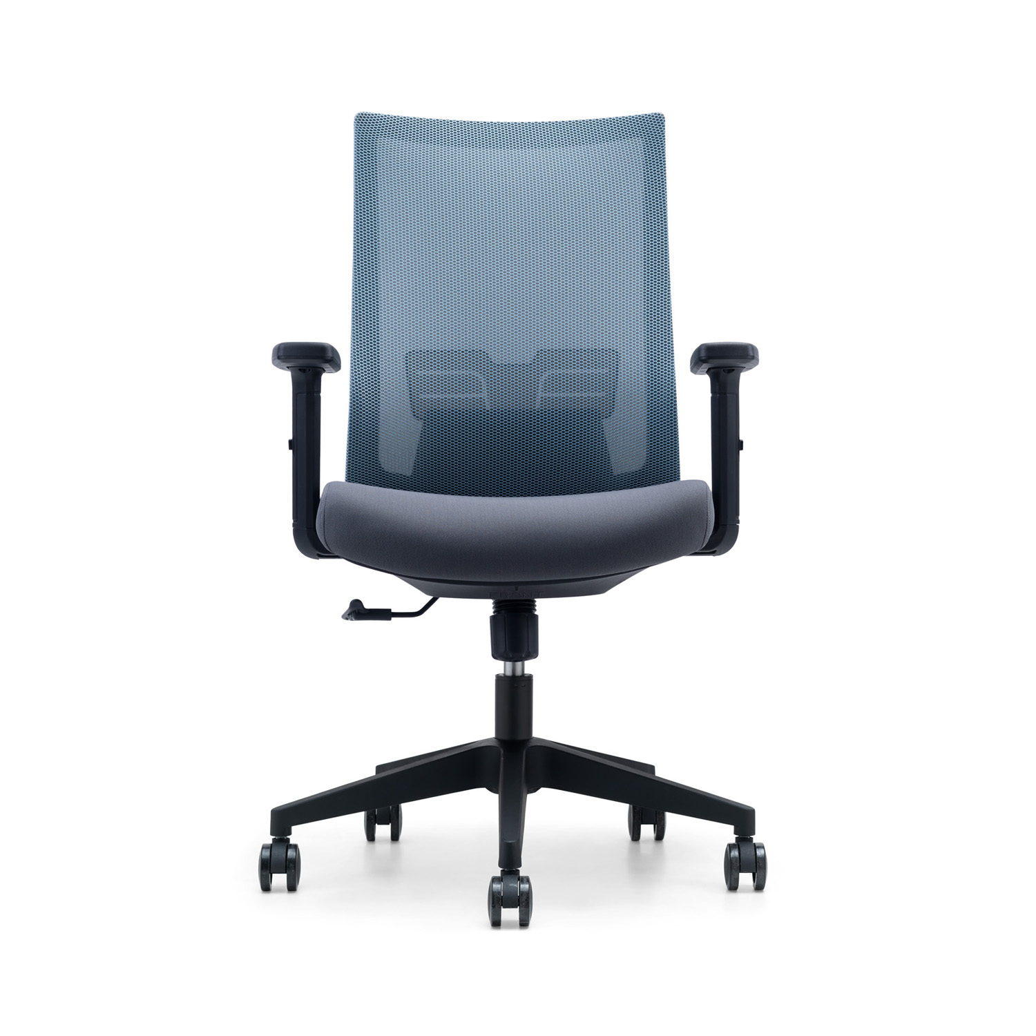 Modern Design Style Fabric Mid-back Mesh Office Executive Chair with 2D Arm Ergonomic