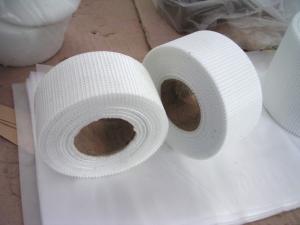 China High Temp Plain 2.5mm Grid 1.50mm Woven Fiberglass Tape factory