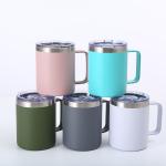 Sleek Design Custom Logo 304 Stainless Steel Insulated Metal Drinking Cups
