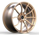 20inch 1 PC Piece Monoblock Aluminum Forged Champagne Gold Wheels For BMW 520d