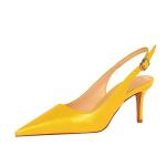 8999-1 European And American Style Simple Stiletto High-Heeled Shallow Mouth And