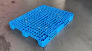 China 1100*1100*150mm Heavy Duty 3 Runners Open Deck Racking Plastic Pallet wholesale factory
