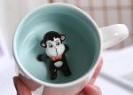 Cartoon Glaze Animal 3D Personalised Ceramic Mugs