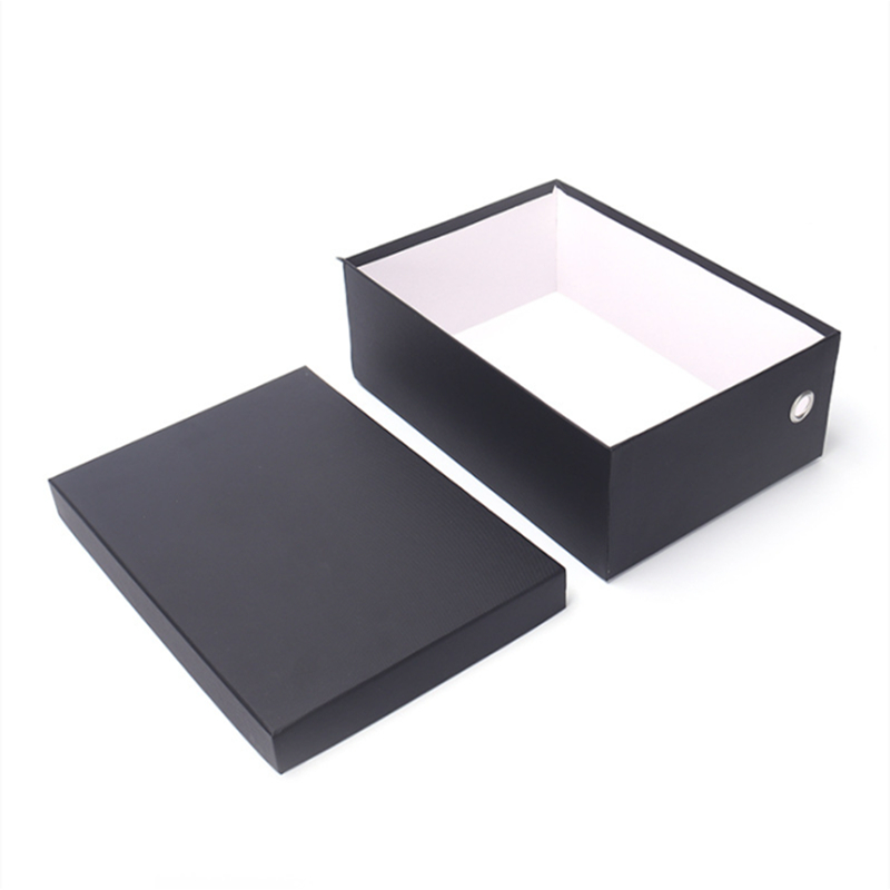 10x8x4 Paperboard Colored Mailer Boxes Storage With Rigid Lid Base Custom Printed