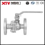 Xtv GOST Stainless Steel /Carbon Steel Handle Floating Ball Valve 1/2"-12" /