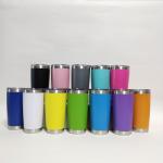 Custom Logo Powder Coated Stainless Steel Tumbler Regular 2025 Wholesale Bulk