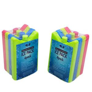 China Colorful HDPE Hard Plastic Ice Packs With Perfect Ultrasonic Welding Sealing factory