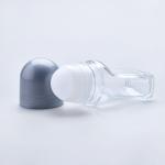 Clear Perfume Roll On Deodorant Bottles Ball Diameter 28.6mm