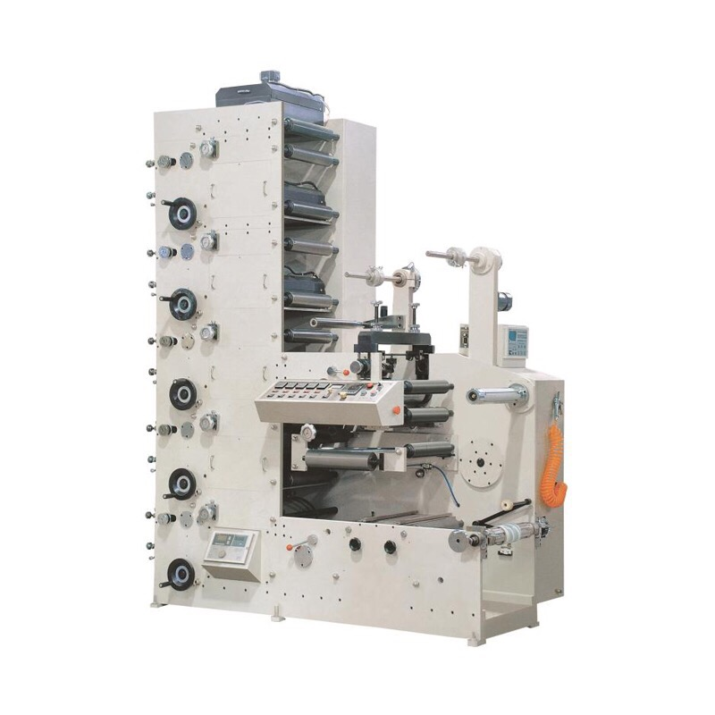 SR-320-4 Automatic Roll-On Roll-Off 4-Color Flexo Lamination Die Cutting Slitting Machine Gear Core Component for Paper Stack
