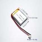 IEC62133 UL Approved 803040 Li Polymer Battery 3.7v 1000mAh