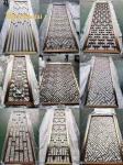 Bronze Stainless Steel Room Divider , SUS304 3m Metal Screen Room Divider