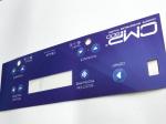 Pocket Layered Graphic LCD Printing LED Membrane Switch Foil For Medical