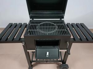 China Portable CSA Small Camping Grill 24*9.5 Camping Stove With Grill factory