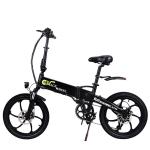 20 Inch 48V 10AH 350W Electric Folding Bike With Brushless Motor Aluminum Alloy