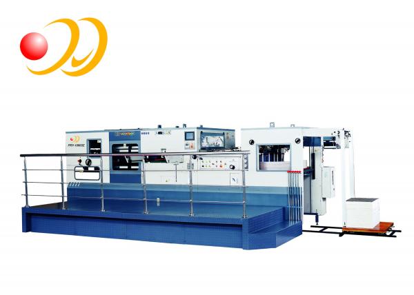 China Electronic Paper Die Cutting Machine High Strength Casting With Stripping Unit factory
