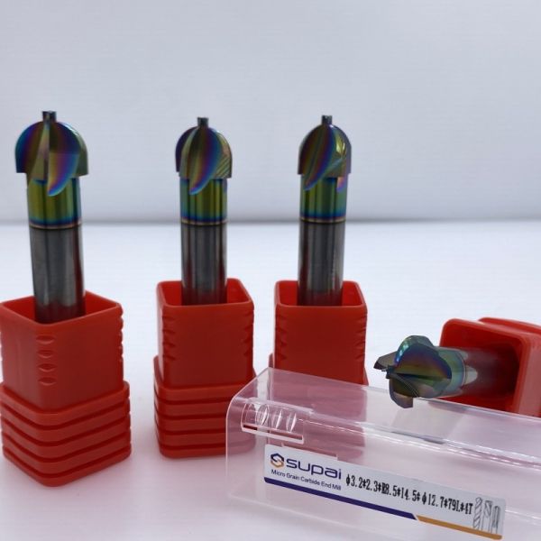 China Carbide Custom End Mills With Nano Dlc Coating For Eva Foam Cutting Performance factory