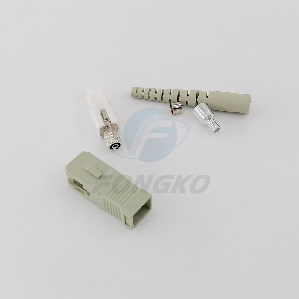 Sc Upc 2.0mm Simplex Multimode Fiber Optic Connector for FTTP Cable