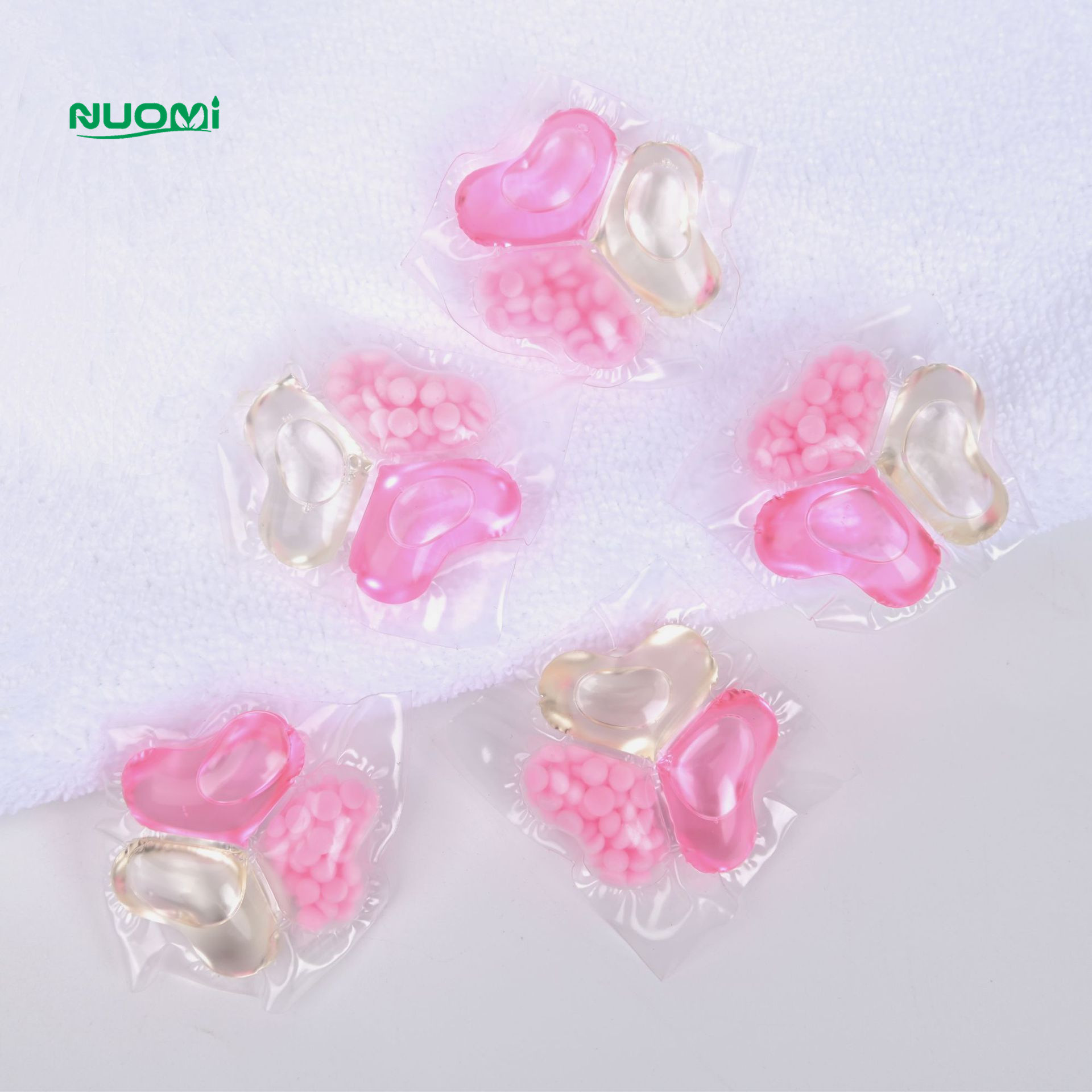 10g OEM ODM Detergent Beads Stain Removal Laundry Washing Pods Long Lasting Fragrance Liquid Laundry Pods Capsules