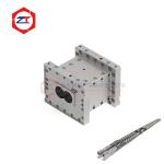 50mm Extruder Screws And Barrels , Flat Die Pellet Mill Parts For Plastic